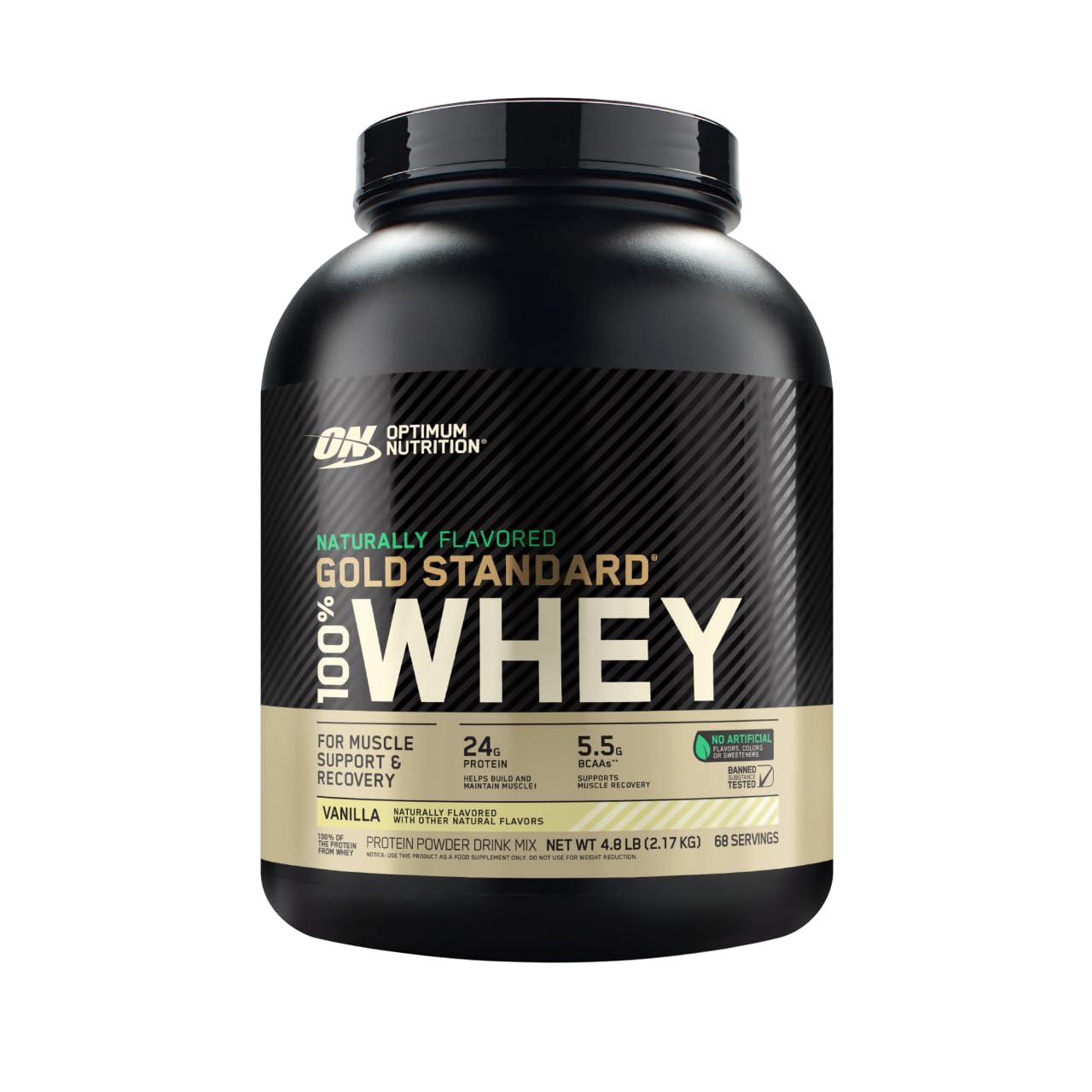 Optimum Nutrition Gold Standard Whey Protein, Double Rich Chocolate, 2 LB