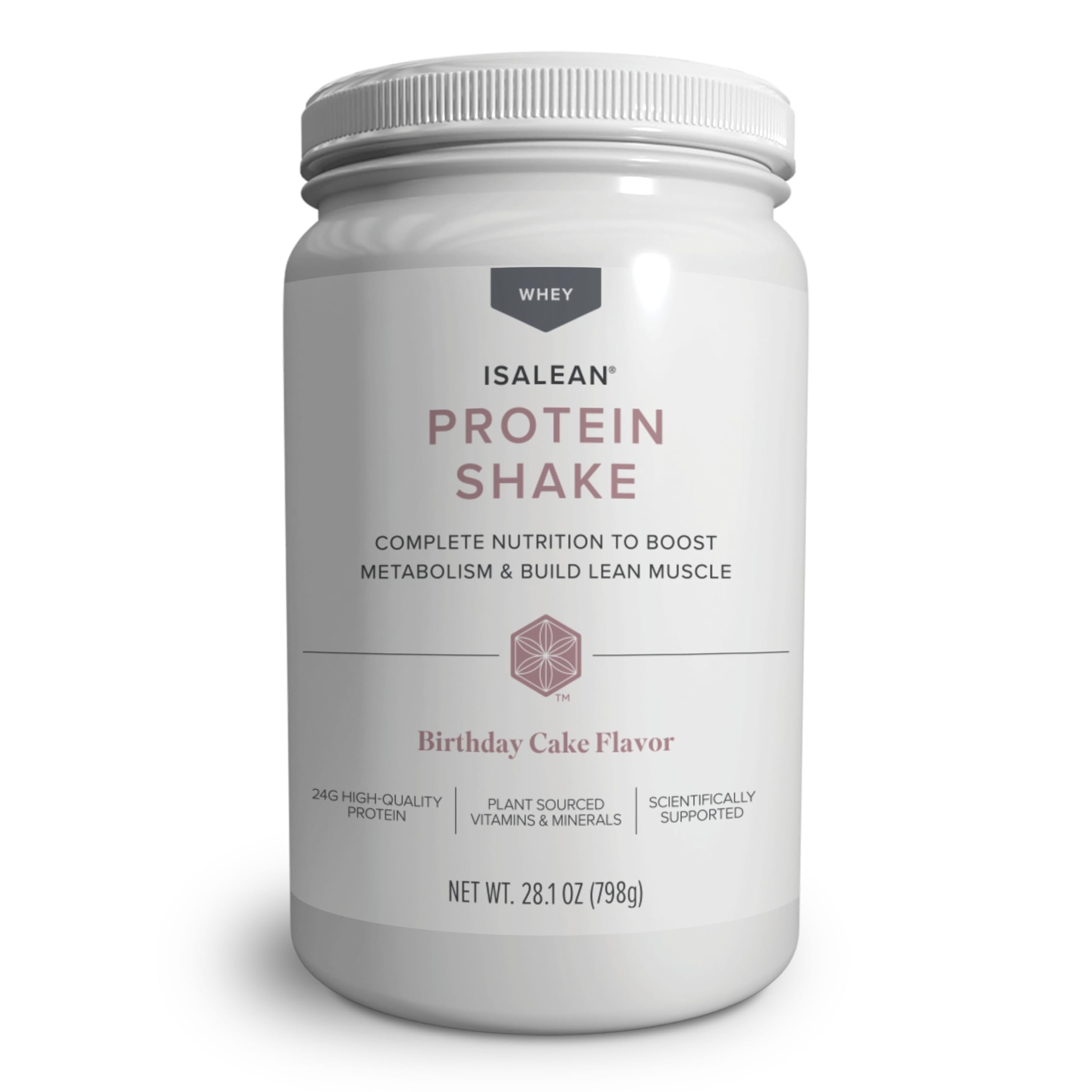 Isagenix IsaLean, 24g Protein Shake, Creamy Chocolate, 28.1 oz