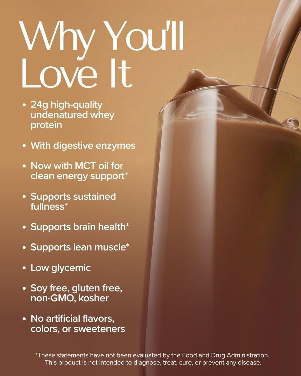 Isagenix IsaLean, 24g Protein Shake, Creamy Chocolate, 28.1 oz