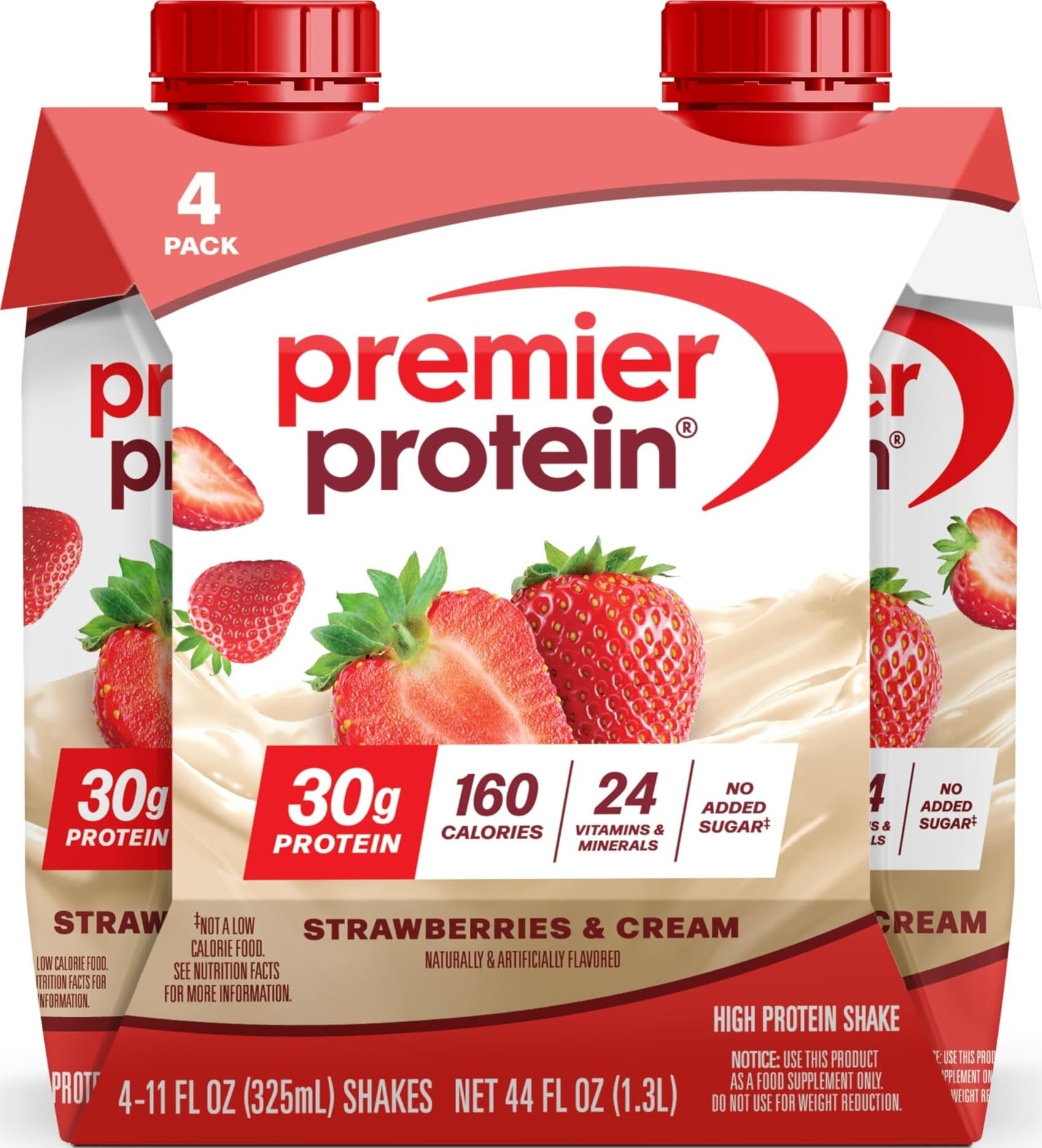 Premier Protein Shake, Liquid, Chocolate Peanut Butter, 30g Protein, Bottle, Gluten Free, 11 fl oz, 12 Pack