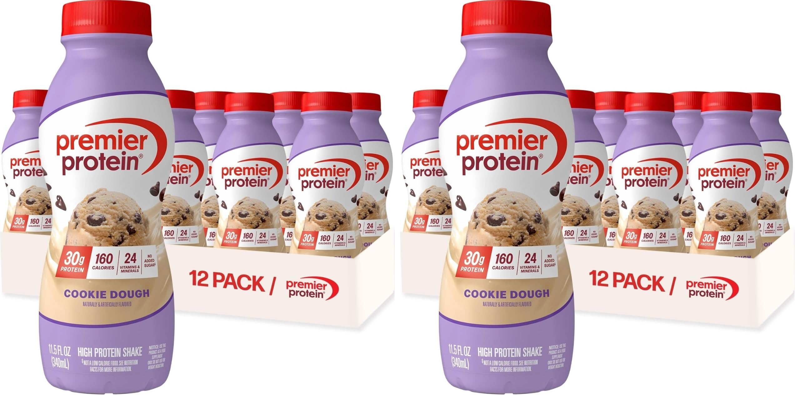 Premier Protein 30g High Protein Shake, Chocolate, 12 Pack